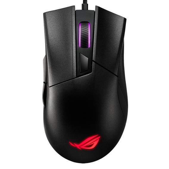Obrázok pre ASUS ROG Gladius II Core myš Hraní Pro praváky USB Typ-A Optický 6200 DPI