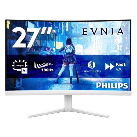 Obrázok pre Philips Evnia 5000 27M2C5201L/00 počítačový monitor 68,6 cm (27") 1920 x 1080 px Full HD LCD Bílá