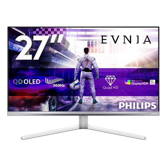 Obrázok pre Philips Evnia 8000 27M2N8500/00 počítačový monitor 67,3 cm (26.5") 2560 x 1440 px Quad HD QD-OLED Bílá