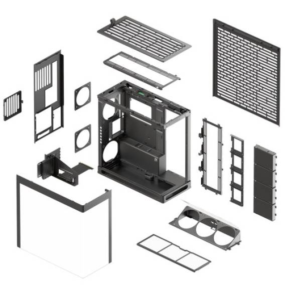 Obrázok pre HAVN HS 420 VGPU Midi Tower Černá