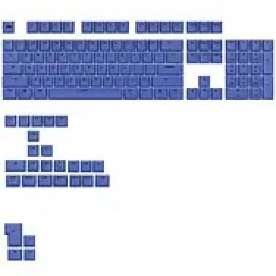 Obrázok pre Glorious GPBT Basics Keycaps, ANSI Layout (US), PBT, Dye-Sub - Mana Blue