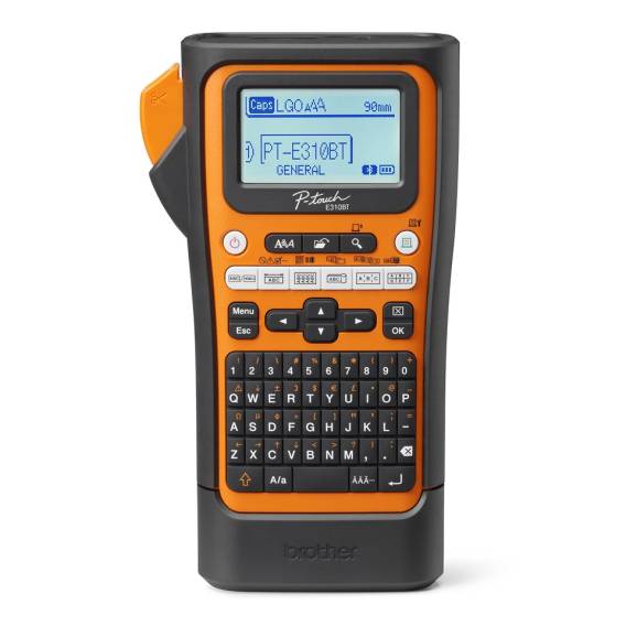 Obrázok pre Brother PT-E310BTVP tiskárna štítků Tepelný přenos 180 x 180 DPI 20 mm/s Kabelový a bezdrátový HSE/TZe Bluetooth QWERTY