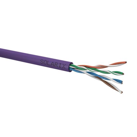Obrázok pre TWISTED PAIR CABLE SOLARIX CAT.5E UTP LSOH Dca SXKD-5E-UTP-LSOH box 500m