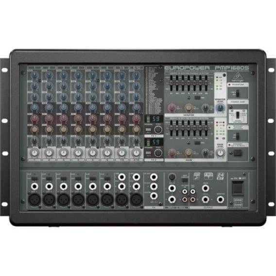 Obrázok pre Behringer PMP1680S audio mixér 10 kanály/kanálů 10 - 200000 Hz Černá