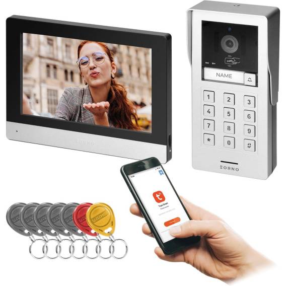 Obrázok pre 2-wire video intercom ORNO OR-VID-MA-1080/B