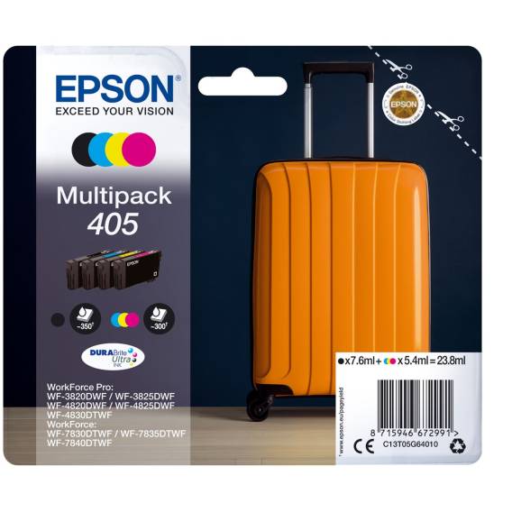 Obrázok pre Epson Multipack 4-colours 405 DURABrite Ultra Ink