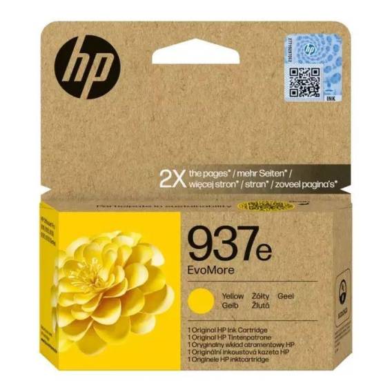 Obrázok pre HP Žlutá originální inkoustová kazeta 937e EvoMore