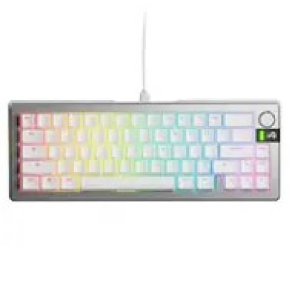 Obrázok pre Glorious Gaming GMMK 3 PRO 65% Prebuilt klávesnice Hraní USB QWERTY Americká angličtina Stříbrná