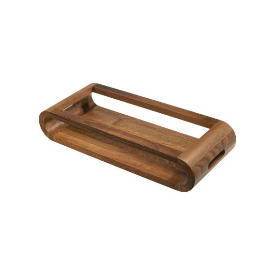 Obrázok pre Double-sided walnut wood tray Artelegno VASD - 37 cm