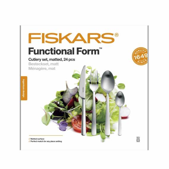 Obrázok pre FS. CUTLERY SET 24 pcs. MATTE FF
