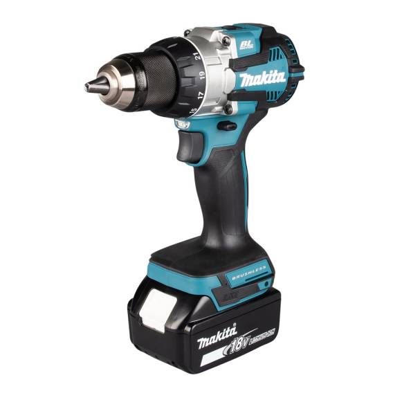 Obrázok pre Makita DDF489RTJ AKU/rázový šroubovák 1800 ot/min Černá, Modrá, Ocel