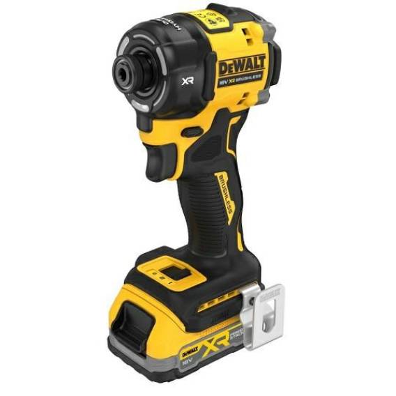 Obrázok pre DeWALT DCF870E2T-QW aku utahovák 1/4" 3000 ot/min 56 Nm Černá, Žlutá 500 W 18 V