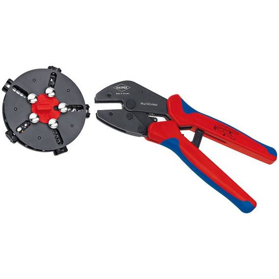 Obrázok pre Knipex 97 33 02 krimpovací kleště Modrá, Červená