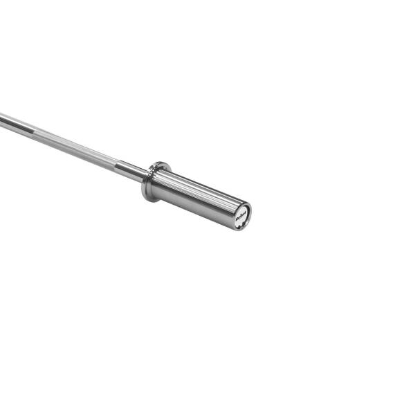 Obrázok pre Olympic Straight Bar with Bearings, Olympic Barbell with Bearings 120cm 9kg REBEL ACTIVE