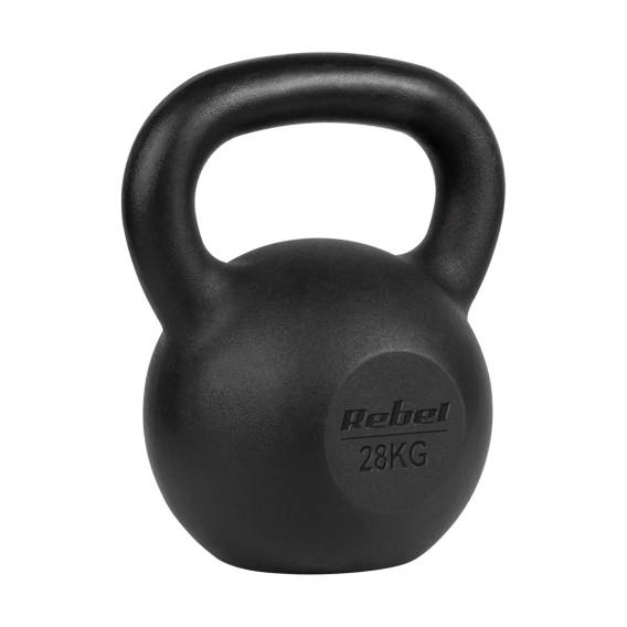 Obrázok pre Cast iron kettlebell 28kg, REBEL ACTIVE