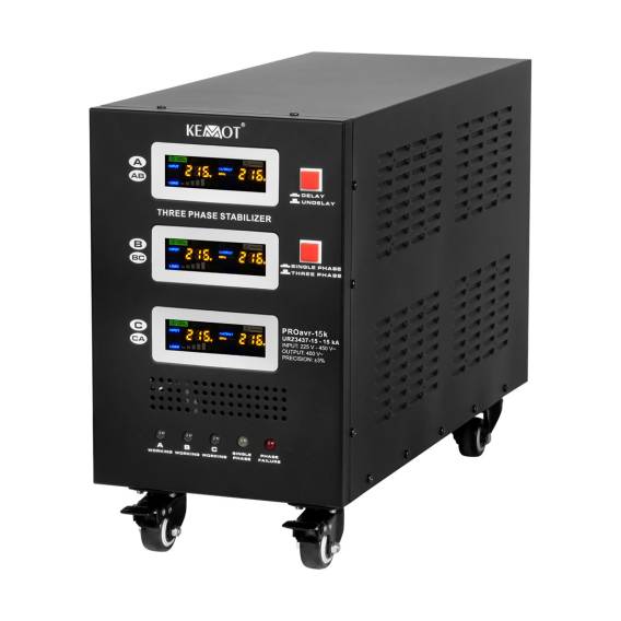 Obrázok pre KEMOT PROavr-15k Automatic Three Phase Voltage Stabilizer