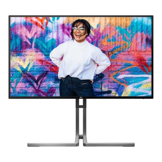 Obrázok pre AOC U3 U27U3CV počítačový monitor 68,6 cm (27") 3840 x 2160 px 4K Ultra HD LCD Černá