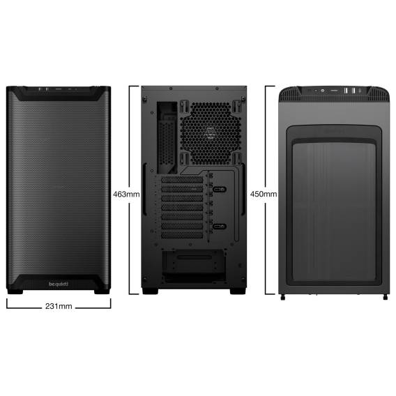 Obrázok pre be quiet! PURE BASE 501 Airflow Window Black Midi Tower Černá