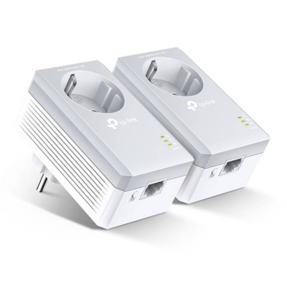 Obrázok pre TP-Link TL-PA4010P KIT V5 síťový adaptér Powerline 600 Mbit/s Připojení na síť Ethernet Bílá 2 kusů