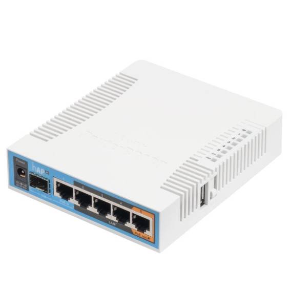 Obrázok pre Mikrotik hAP ac 500 Mbit/s Bílá Podpora napájení po Ethernetu (PoE)