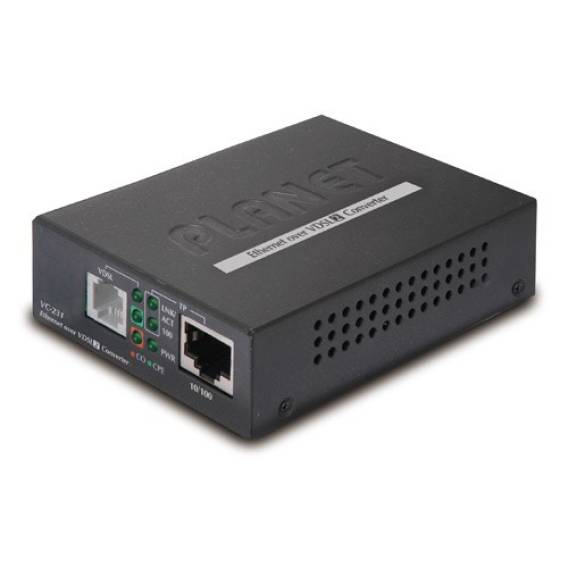 Obrázok pre PLANET VC-231 konvertor síťové kabeláže 100 Mbit/s Černá