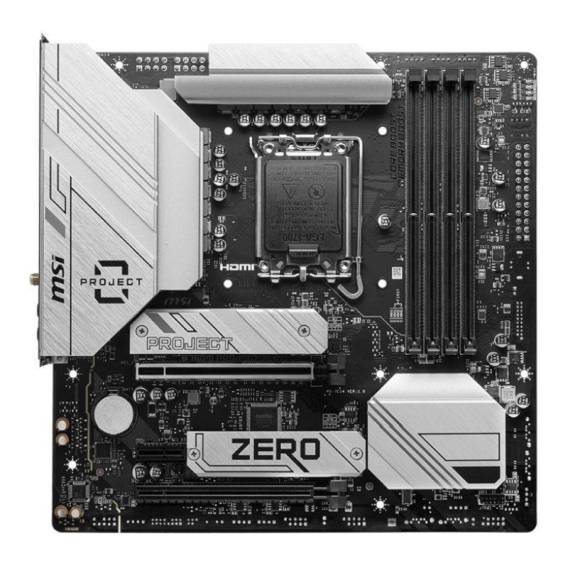 Obrázok pre MSI B760M Ptoject Zero Intel B760 LGA 1700 Micro ATX