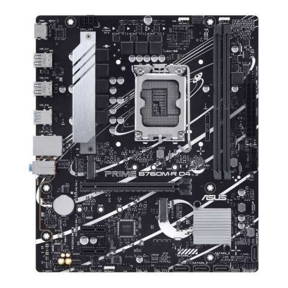 Obrázok pre ASUS PRIME B760M-R D4 Intel B760 LGA 1700 Micro ATX