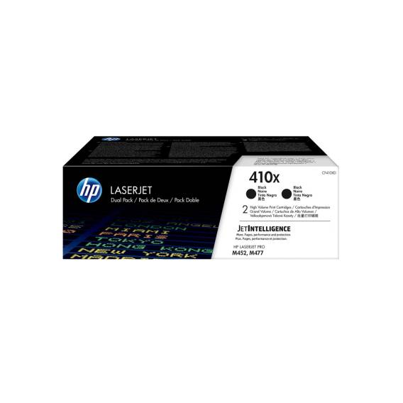 Obrázok pre HP 410X Dvojbalení černých originálních tonerových kazet LaserJet s vysokou výtěžností