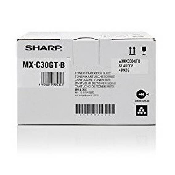 Obrázok pre Sharp MXC30GTB tonerová náplň 1 kusů Originální Černá