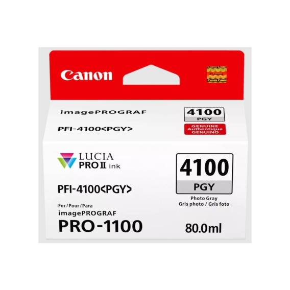 Obrázok pre Canon LUCIA PRO II inkoustová náplň 1 kusů Originální Standardní výtěžnost Šedá fotografická