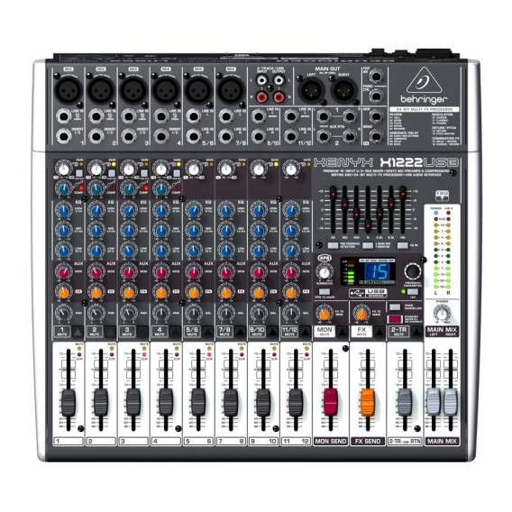 Obrázok pre Behringer X1222USB audio mixér 4 kanály/kanálů