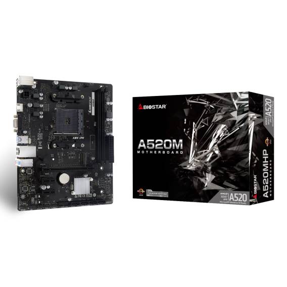 Obrázok pre Biostar A520MHP základní deska AMD A520 Socket AM4 Micro ATX