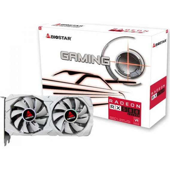 Obrázok pre BIOSTAR Radeon RX 580 8GB White D5