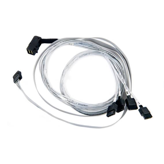 Obrázok pre Microsemi ADAPTEC I-RA-HDMSAS-4SATA-SB 0,8 m 6 Gbit/s Šedá
