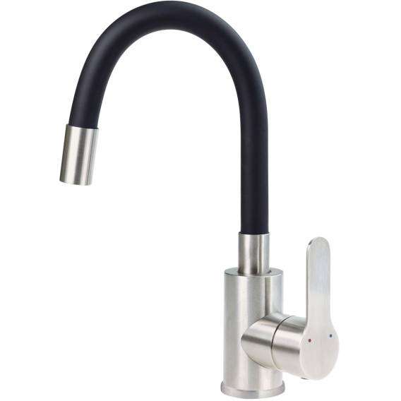 Obrázok pre Washbasin mixer with curved spout