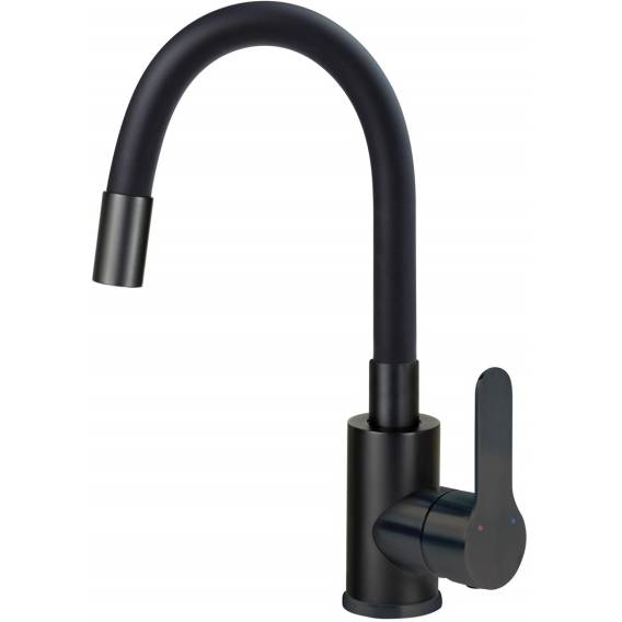 Obrázok pre Washbasin mixer with curved spout