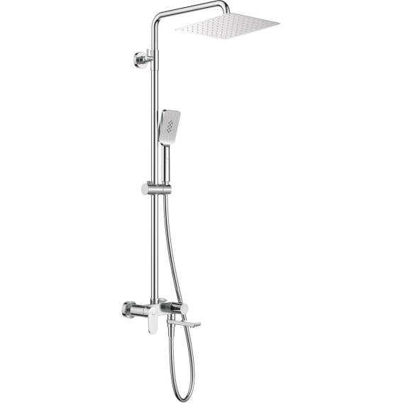 Obrázok pre Shower head with bathtub mixer - movable spout