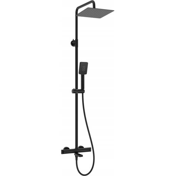 Obrázok pre Rain shower with thermostatic bathtub faucet