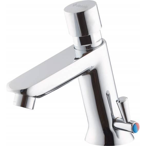 Obrázok pre Timed washbasin mixer with temperature control - without closing the drain