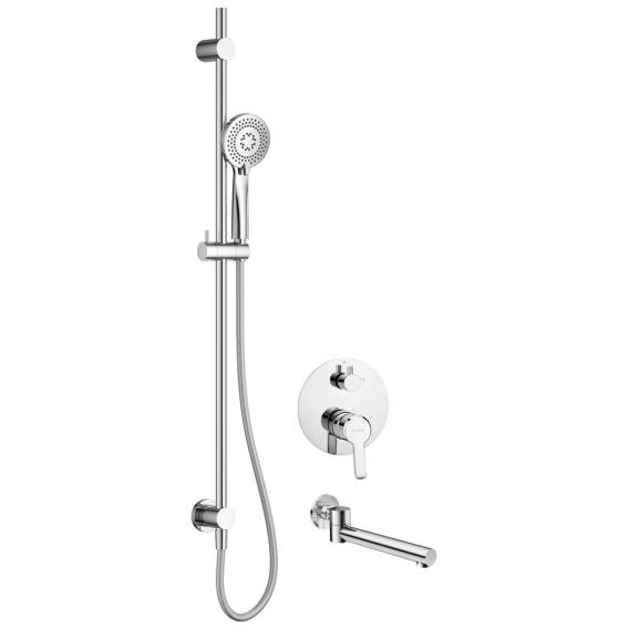 Obrázok pre Concealed shower set with bath spout