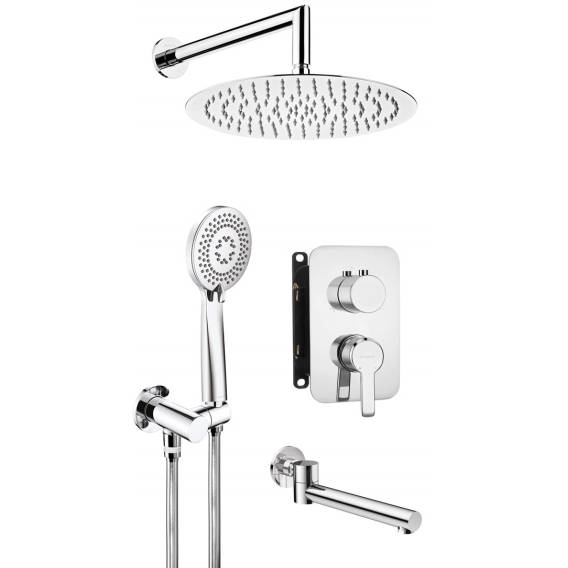 Obrázok pre Concealed shower set with bath spout
