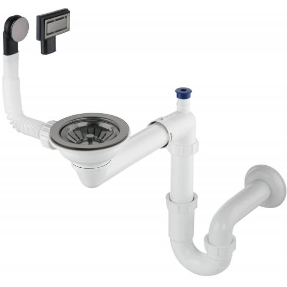 Obrázok pre Siphon for 1-bowl granite sink - Space-Saver