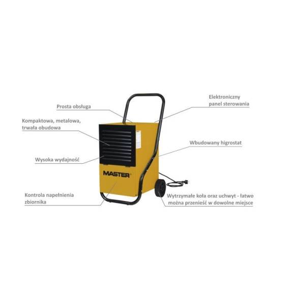 Obrázok pre MASTER DEHUMIDIFIER DH752 45,6L /24h
