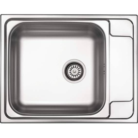 Obrázok pre 1-bowl steel sink with drainer