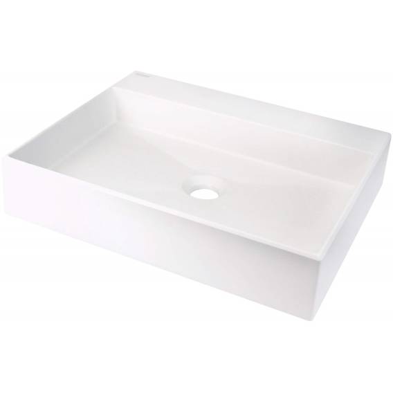 Obrázok pre Granite countertop washbasin with space for a tap - 500x400 mm