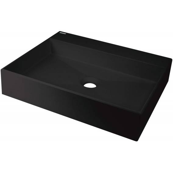 Obrázok pre Granite countertop washbasin with space for a tap - 500x400 mm