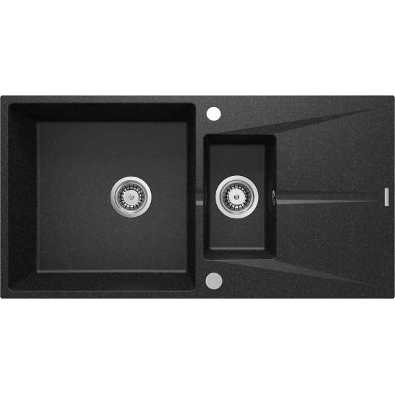 Obrázok pre 1.5-bowl granite sink with drainer
