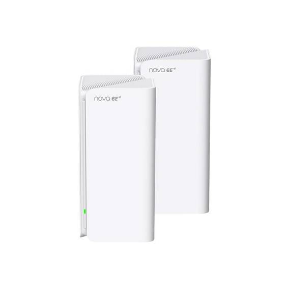 Obrázok pre Tenda MX21 Pro(2-pack) Tři pásma (2,4 GHz / 5 GHz / 6 GHz) Wi-Fi 6 (802.11ax) Bílá 3 Vnitřní