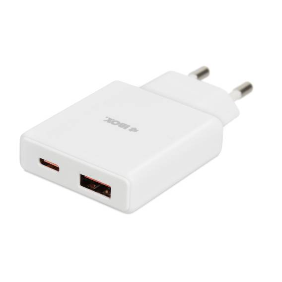 Obrázok pre iBox ILUC43W nabíječka na PDA/mobilní telefon Univerzální Bílá AC Vnitřní
