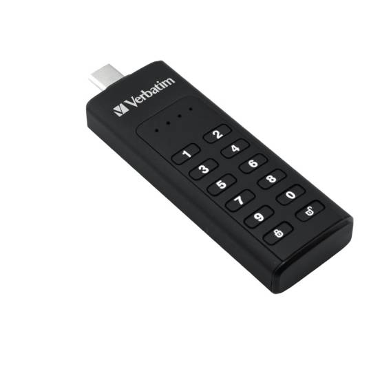 Obrázok pre Verbatim Keypad Secure - USB 3.0 Drivecon tastierino d'?accesso e crittografia dei dati - 128 GB - Black